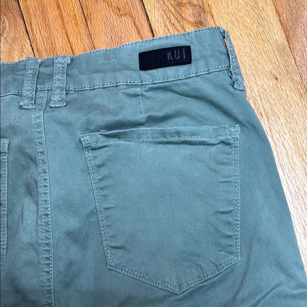Kut Jeans Women's Sage Green Ankle Pants 6